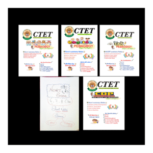 English, Hindi Pedagogy, Science, Math's CDP Hand Written Notes (Combo)